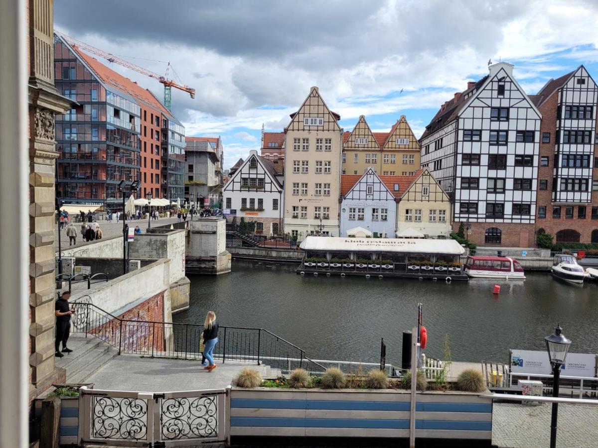 Apartament Stare Miasto Gdansk Z Widokiem Na Motlawe エクステリア 写真
